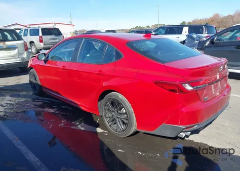 2025 Toyota Camry Se from USA, damaged, VIN 4T1DAACK8SU054056